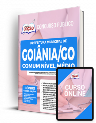 Apostila Prefeitura de Goiânia - GO - Comum Nível Médio