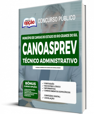 Apostila CANOASPREV-RS - Técnico Administrativo