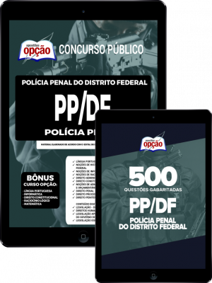 Combo Polícia Penal - DF (PP-DF) - Policial Penal