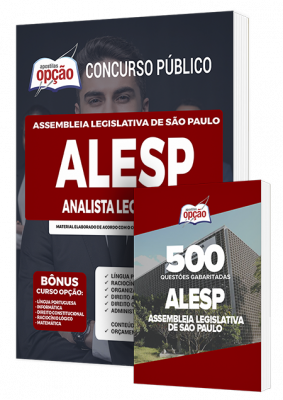 Combo Impresso ALESP - Analista Legislativo