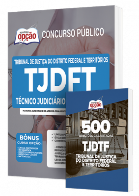 Combo Impresso TJDFT - Técnico Judiciário - Enfermagem