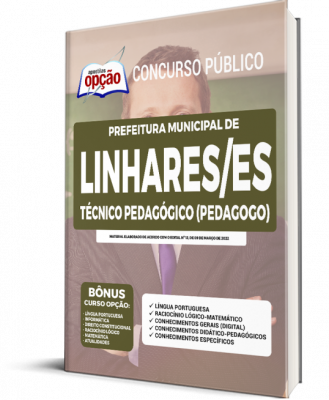 Apostila Prefeitura de Linhares - ES - Técnico Pedagógico (Pedagogo)