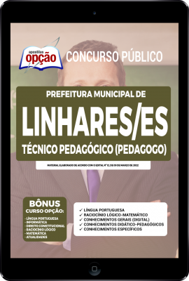 Apostila Prefeitura de Linhares - ES em PDF - Técnico Pedagógico (Pedagogo)