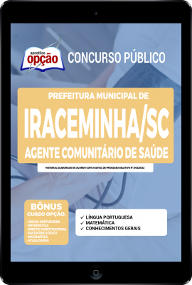 Apostila Prefeitura de Iraceminha - SC em PDF - Agente Comunitário de Saúde