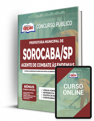 Apostila Prefeitura de Sorocaba - SP - Agente de Combate às Endemias