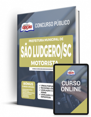 Apostila Prefeitura de São Ludgero - SC - Motorista