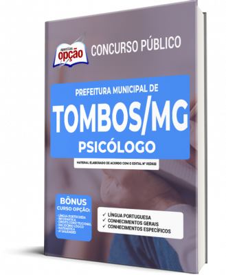 Apostila Prefeitura de Tombos - MG - Psicólogo