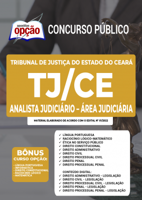 Apostila TJ-CE - Analista Judiciário - Área Judiciária