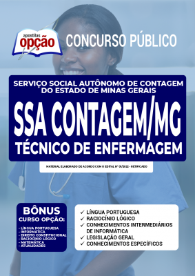 Apostila SSA-CONTAGEM-MG - Técnico de Enfermagem