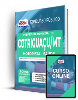 Apostila Prefeitura de Cotriguaçu - MT - Motorista - Saúde