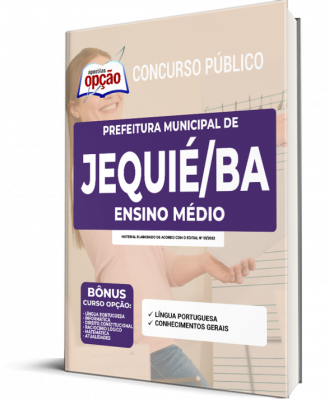 Apostila Prefeitura de Jequié - BA - Ensino Médio