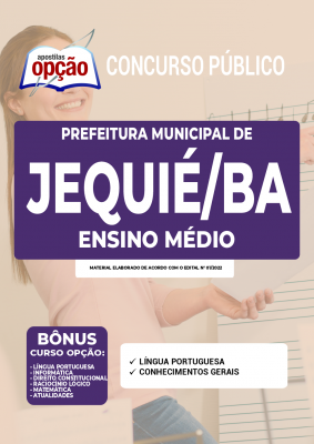 Apostila Prefeitura de Jequié - BA - Ensino Médio