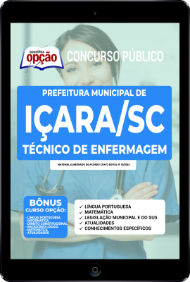 Apostila Prefeitura de Içara - SC em PDF - Técnico de Enfermagem