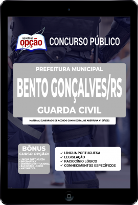 Apostila Prefeitura de Bento Gonçalves - RS em PDF - Guarda Civil