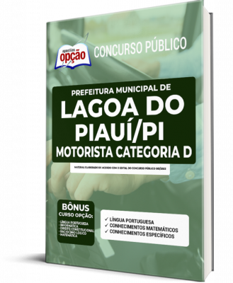 Apostila Prefeitura de Lagoa do Piauí - PI - Motorista Categoria D