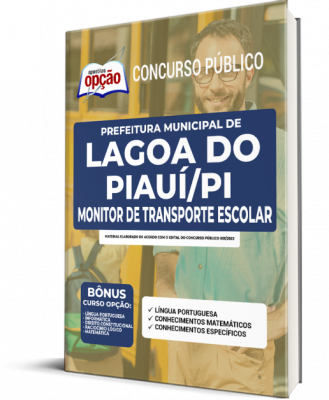 Apostila Prefeitura de Lagoa do Piauí - PI - Monitor de Transporte Escolar