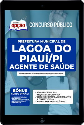 Apostila Prefeitura de Lagoa do Piauí - PI em PDF - Agente de Saúde