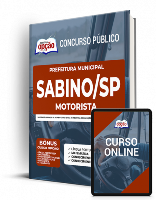 Apostila Prefeitura de Sabino - SP - Motorista