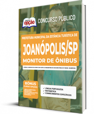 Apostila Prefeitura de Joanópolis - SP - Monitor de Ônibus