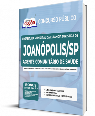 Apostila Prefeitura de Joanópolis - SP - Agente Comunitário de Saúde