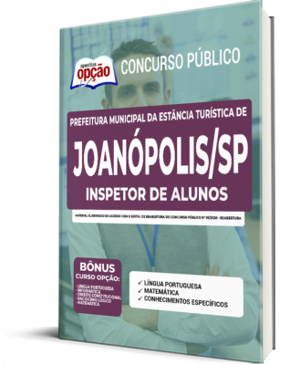 Apostila Prefeitura de Joanópolis - SP - Inspetor de Alunos