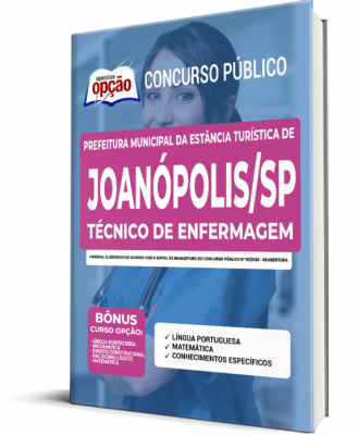 Apostila Prefeitura de Joanópolis - SP - Técnico de Enfermagem