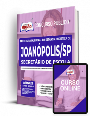 Apostila Prefeitura de Joanópolis - SP - Secretário de Escola