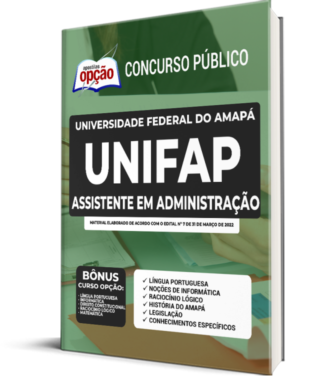 Apostila UNIFAP 2018 Administrador