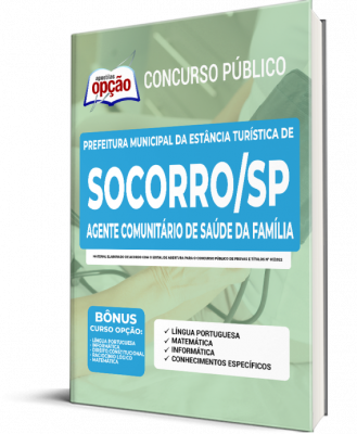 Apostila Prefeitura de Socorro - SP - Agente Comunitário de Saúde da Família