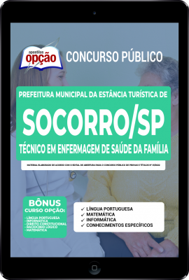 Apostila Prefeitura de Socorro - SP em PDF - Técnico em Enfermagem