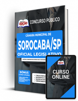 Apostila Concurso Câmara Municipal de Sorocaba (SP) 2022