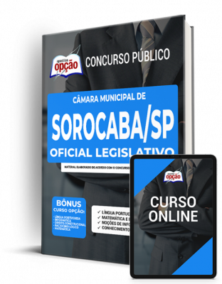 Apostila Câmara de Sorocaba - SP - Oficial Legislativo