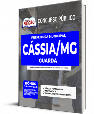 Apostila Prefeitura de Cássia - MG - Guarda