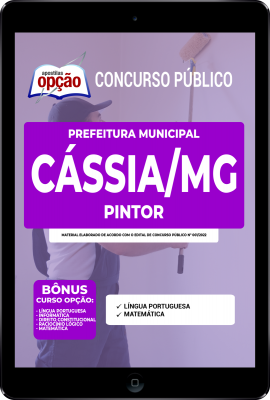 Apostila Prefeitura de Cássia - MG em PDF - Pintor