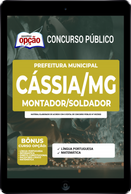 Apostila Prefeitura de Cássia - MG em PDF - Montador/Soldador