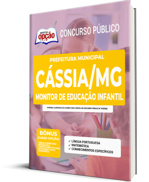 Apostila Prefeitura de Cássia - MG - Monitor de Educação Infantil