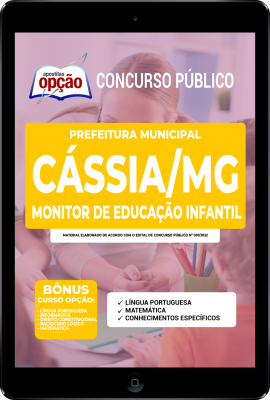 Apostila Prefeitura de Cássia - MG em PDF - Monitor de Educação Infantil