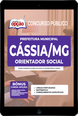Apostila Prefeitura de Cássia - MG em PDF - Orientador Social