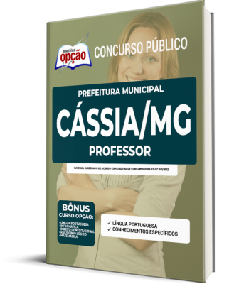 Apostila Prefeitura de Cássia - MG - Professor
