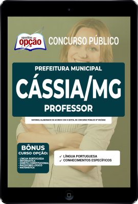 Apostila Prefeitura de Cássia - MG em PDF - Professor