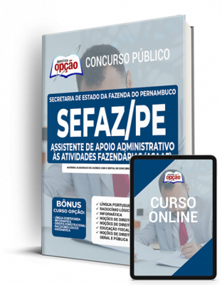 Apostila SEFAZ-PE - Assistente de Apoio Administrativo às Atividades Fazendárias (AsAAF)