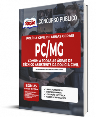 Apostila PC-MG - Comum a Todas as Áreas de Técnico Assistente da Polícia Civil