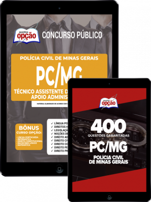 Combo PC-MG - Técnico Assistente da Polícia Civil: Apoio Administrativo