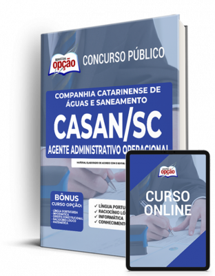 Apostila CASAN-SC - Agente Administrativo Operacional