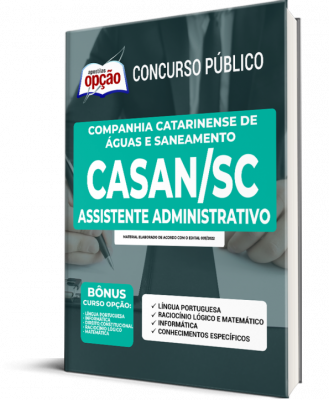 Apostila CASAN-SC - Assistente Administrativo