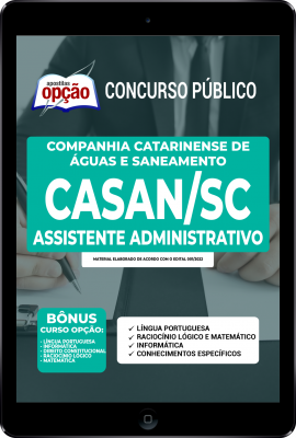 Apostila CASAN-SC em PDF - Assistente Administrativo