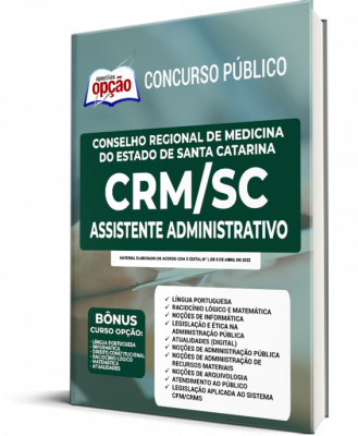 Apostila CRM-SC - Assistente Administrativo