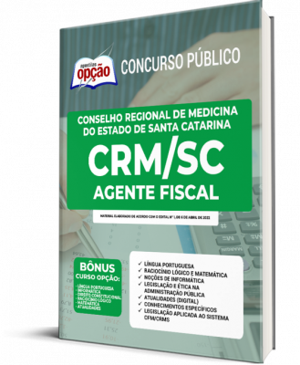 Apostila CRM-SC - Agente Fiscal