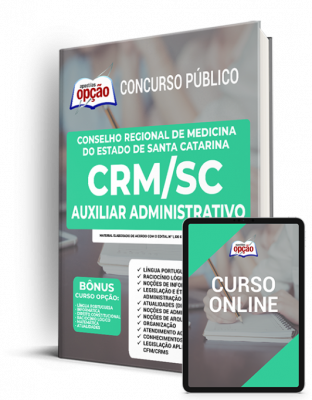 Apostila CRM-SC - Auxiliar Administrativo