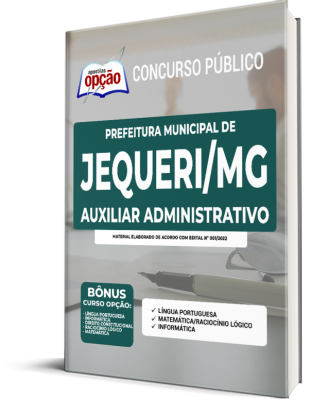 Apostila Prefeitura de Jequeri - MG - Auxiliar Administrativo